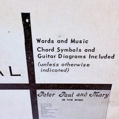 Another Side of Bob Dylan Recorded Hits Sheet Music Songbook M. Witmark & Sons
