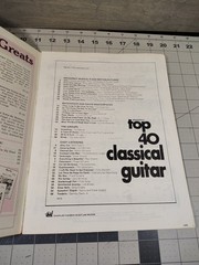 Hansen&rsquo;s Top 40 Classical Guitar Solos Book K452b Charles Hanson Music