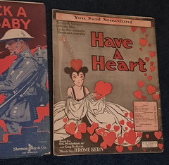Lot of 10 Antique Sheet Music Romantic Love War Songs ORIGINAL