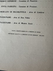 Domenico Cimarosa Dieci Arie Inedite 1940 Vocal Piano Sheet Music Italy