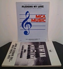 Vintage Sheet Music Lot of 12 Cole Washington Russell Harris Gershwin Sedaka *G*