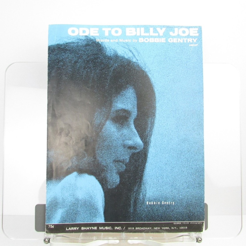 Ode To Billy Joe Sheet Music Bobbie Gentry Larry Shayne 1967 P/V/G Piano Guitar