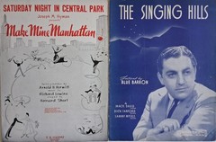 Lot of 40 Vintage 1940s Sheet Music Pieces All G or VG Pkg 2