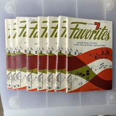 Lot of 8 Favorites #7 Gospel Songs Singspiration 1971 Solo Duet Trio Quartet