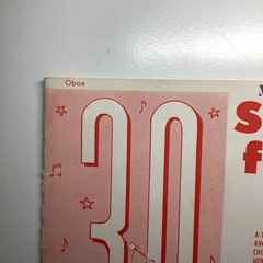 Robbins Music Corporation MPN 30 Spot Hits for Band Oboe Song Book Marching