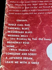 Fats Waller Boogie Woogie With Song Music Book 1941 9 Songs 32 Pages Bugle Call