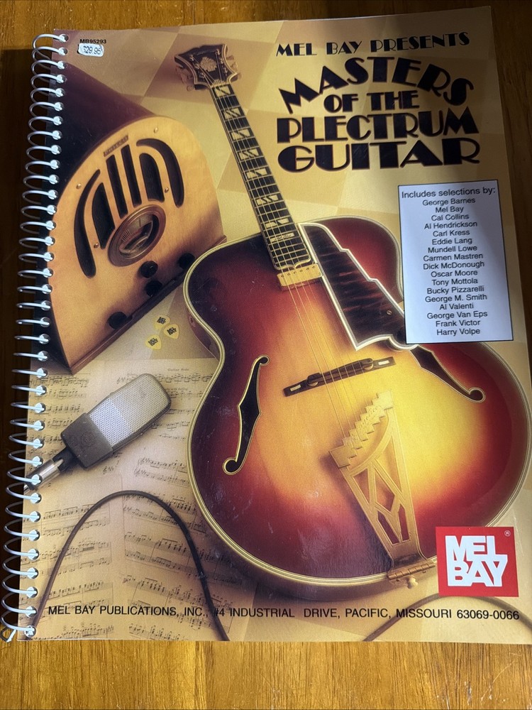 Mel Bay Masters Of The Plectrum Guitar
