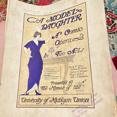 A Model Daughter Vocal Score Sheet Music Piano/Voice Solo Opera/Musicals MPN 25