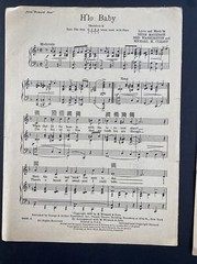 1929 H’lo baby theme song the forward pass Douglas Fairbanks sheet music