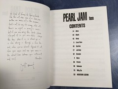 Pearl Jam – Ten – Bass Songbook Sheet Music Recorded Versions Eddie Vedder