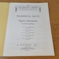 Lot of 10 Schirmer&rsquo;s Library of Musical Classics For The Violin Some Piano +2
