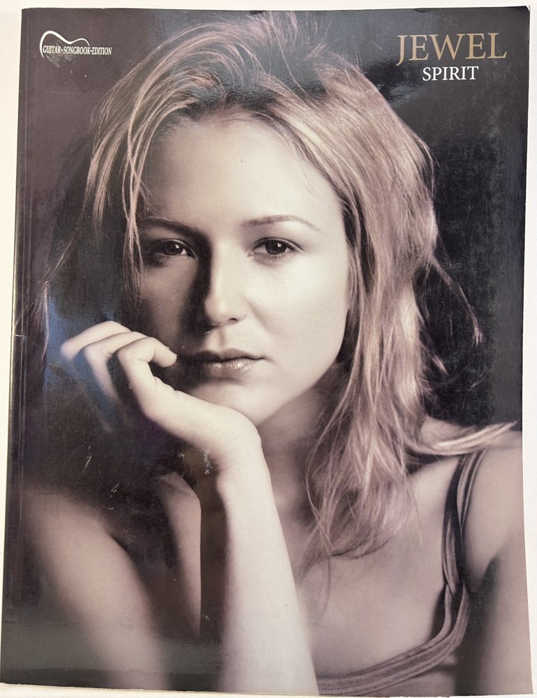 Jewel Spirit Music Book Guitar And Songbook Edition Vtg 1998