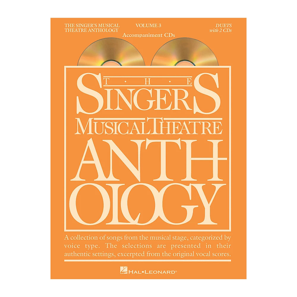 Hal Leonard Singer&rsquo;s Musical Theatre Anthology Duets Volume 3 Accompaniment CDs