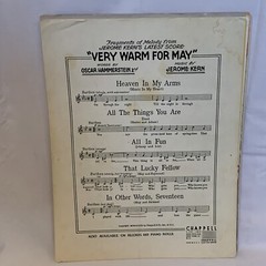 Musical Showtunes Vintage Sheet Music Lot Of 5 Play Songs Piano Music