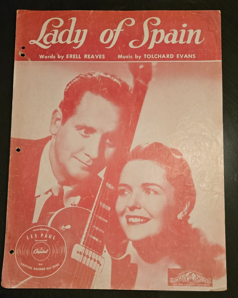 Lady of Spain – Erell Reaves & Tolchard Evans – Sheet Music 1944