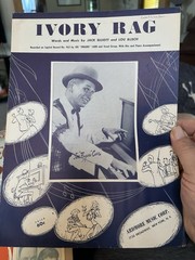 P 9×12 Vintage Sheet Music 3-pack