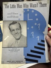 K 1939 Glenn Miller Sheet Music LITTLE MAN WHO WASN’T THERE