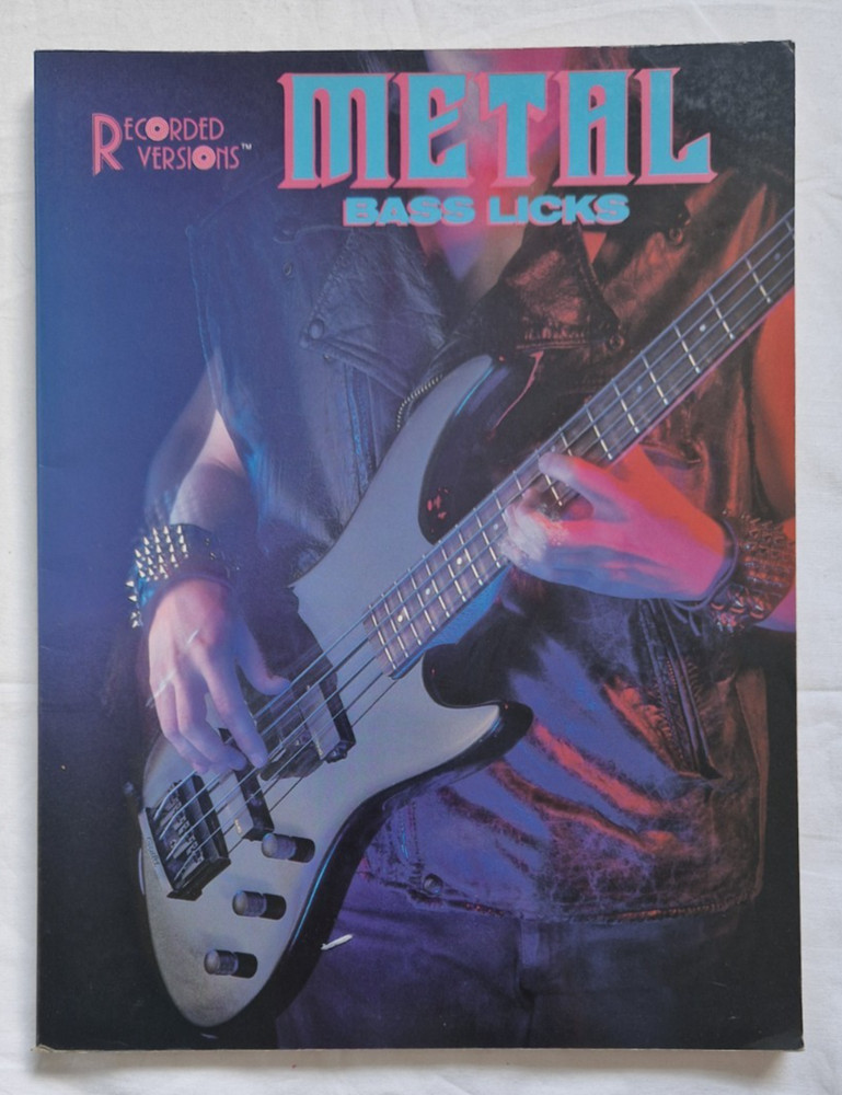1989 Recorded Versions Bass Licks – Hal Leonard Guitar