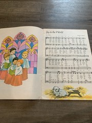 Vintage Whitman&rsquo;s 1957 Christmas Carol Piano Organ Music Book