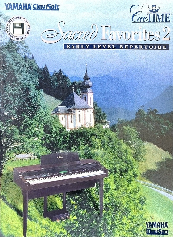 Yamaha Sacred Favorites 2 – Electone Keyboard Sheet Music Songbook