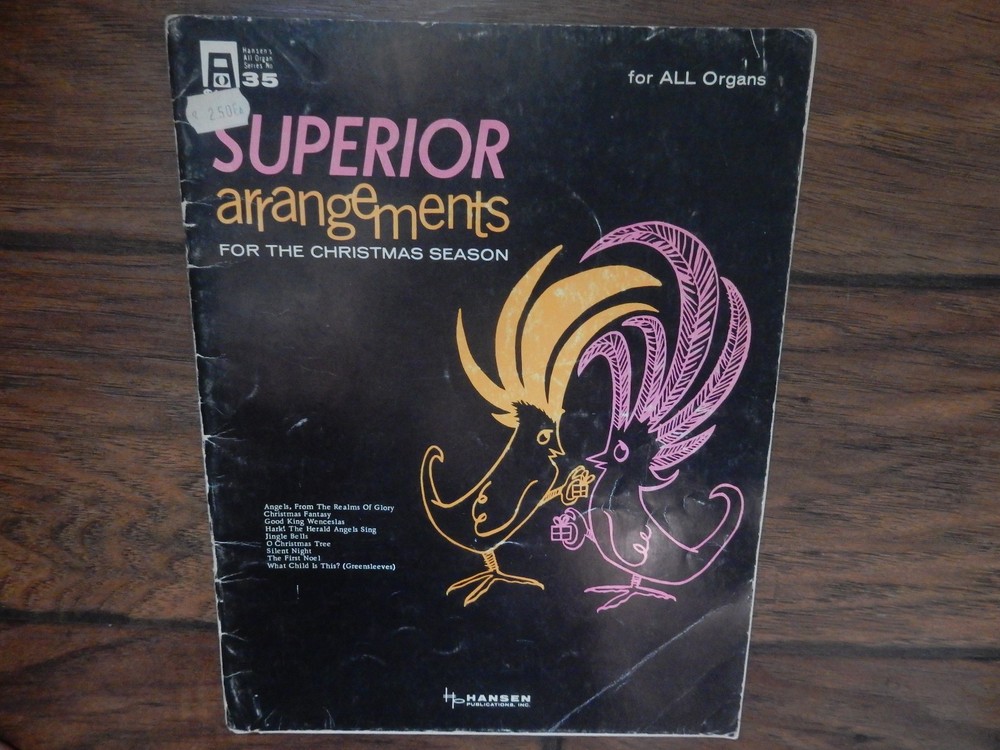 Superior Arrangements Christmas Season All Organs 1963 Charles Hansen Music A035