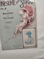 Lonesome and Sorry Ted Lewis Ukulele Arrangement 1926 Pretty Lady 1920&rsquo;s dress