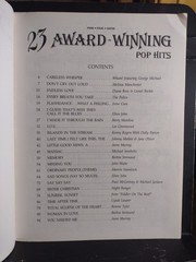 1970&rsquo;s 1980&rsquo;s Pop Rock Songbook 23 Hits Piano Guitar Hal Leonard Very Good Cond