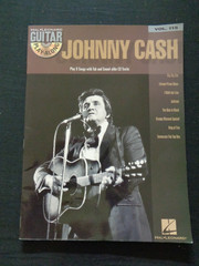 Hal Leonard Guitar Play Along Johnny Cash Vol. 115 Songbook w/ CD Folsom Prison