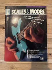 TAB LICKS: SCALES & MODES Steve Hall Guitar Tablature Tab Book Alfred 1991