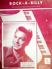 1957 Rock-A-Billy Guy Mitchell Rockabilly Bopper Rocker Rock Sheet Music