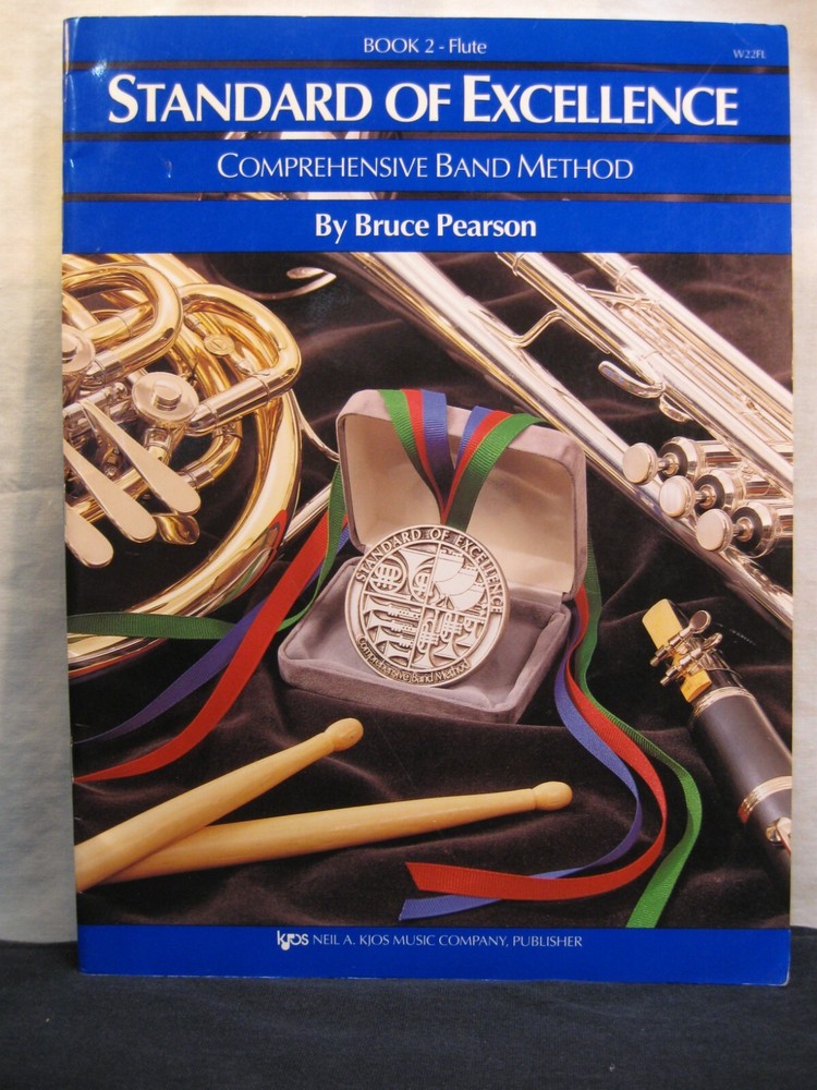 W22FL – Standard of Excellence Book 2 Book Only – Flute