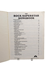 The Rock Superstar 1977 Songbook Sheet Music Piano Guitar Vocal Classic Rock M40