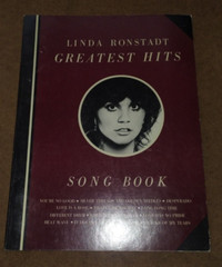 Linda Ronstadt Greatest Hits Song Book Vocals/Music/Chords Photos 64 Pages 1978