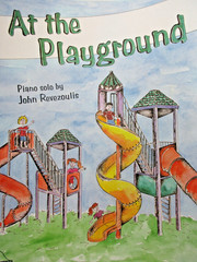 Sheet Music for Teacher & Student – At the Playground by John Revezoulis
