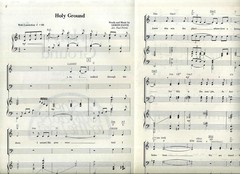 Holy Ground SATB Sheet Music with Piano Accompaniment and Guitar Chords