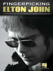Fingerpicking Elton John Solo Guitar Tab Intermediate Sheet Music 15 Songs Book