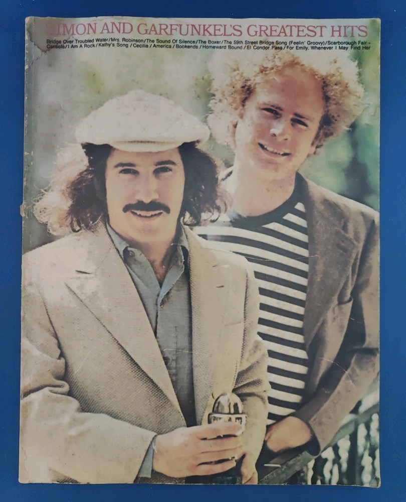 1968 Simon and Garfunkel’s Greatest Hits Paperback Sheet Music Piano Vintage