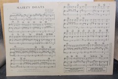 Mairzy Doats – Milton Drake, Al Hoffman & Jerry Livingston – Sheet Music 1943