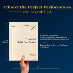Ghibli Best Stories Piano Book – Original Edition | Studio Ghibli Sheet Music Co