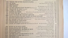 Can&rsquo;t Yo Heah Me Callin Caroline 1926 Choral Sheet Music Song 4 Female Voices