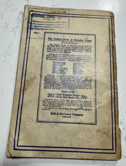 The Gray Book of Favorite Songs Songbook Hall & McCreary Co. 1924