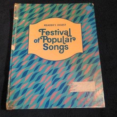 Reader&rsquo;s Digest Festival of Popular Songs, Sheet Music Piano Songbook, VTG 1981