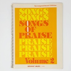 1978 Songs Of Praise Volume 2 ACCOMPANIMENT Ed Christian Worship Songbook Spiral