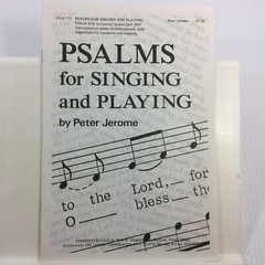 Psalms for Singing and Playing Jerome Choral Octavo Sheet Music Unison