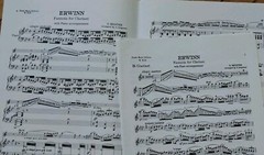 Meister Erwinn Fantasia for Clarinet and Piano