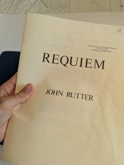 REQUIEM, Vintage, Soprano/ Mixed Choir/ Orchestra – 1986/JOHN RUTTER