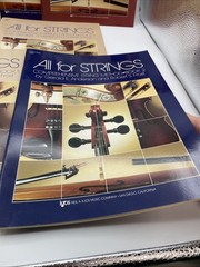 Lot of 20 All for Strings & Other Strings Books Violin Viola Cello String Bass