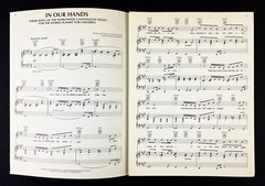 In Our Hands World Children Summit Vigil Theme 1990 VTG Sheet Music Piano Vocal