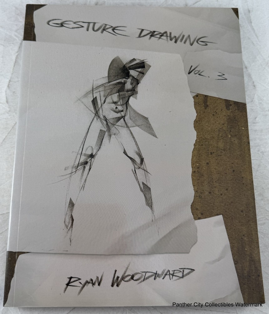 Gesture Drawing Vol 3 Ryan Woodward Art Instruction Book Movement Figural Sketch