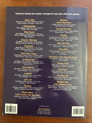 Jazz Classics Sheet Music Book 22 Songs Solo Piano Chord Symbols Amsco 1996